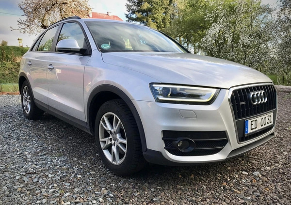 Audi Q3 cena 45900 przebieg: 150000, rok produkcji 2012 z Kłodzko małe 92